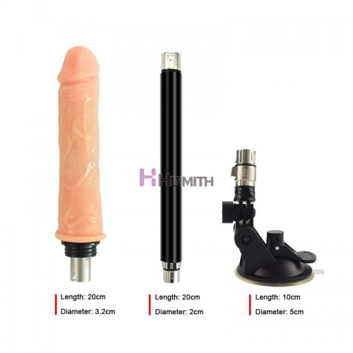 Automatic Adjustable Love Sex Machine Gun With Anal Dildo For Men And Women