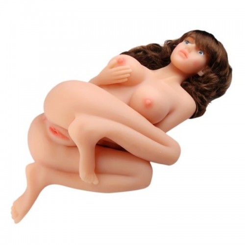 Real Full Size 100% Silicone Doll Artificial 3D Vagina Sex Dolls