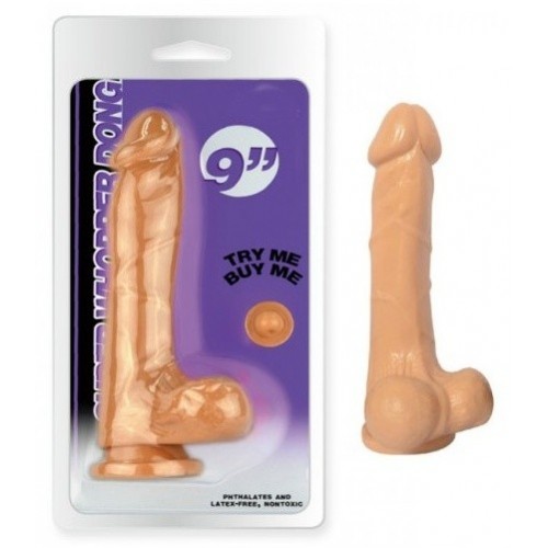 9 Inches Realistic Dildo Bend Any Shape With Suction Cup