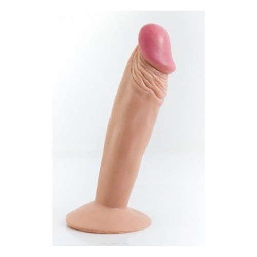 Natuarl Feel 6.5 Inch Realistic Flesh Dildo With Strong Suction Cup