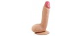 Flesh 7.87 Inch Natuarl Feel Realistic Dildo With Strong Suction Cup