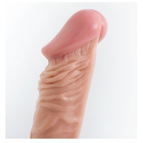 8.7 Inch Natuarl Feel Realistic Flesh Dildo With Strong Suction Cup