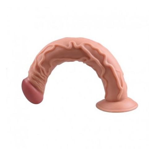 14 tommer kød kæmpe dildo for kvindelige silikone penis for kvinder