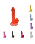 7,5 cm réaliste dildo sex toy - gelée rouge