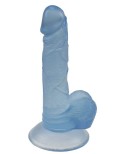 7,5 cm jelly réaliste dildo sex toy - bleu