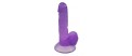 7.5 centimetru želé realistické robertek sexuální hračka - fialová