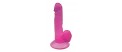 7.5 Inch Jelly Realistic Dildo Sex Toy - Pink
