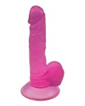 7, 5 tomme gelé realistisk dildo sexlegetøj - lyserød