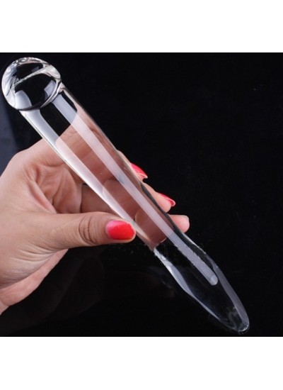 Pyrex Glass Crystal Dildo Anal Sex Toys For Man And Women