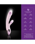 hismith kanin vibrator, g - punkt vagina og klitoris stimulering massage