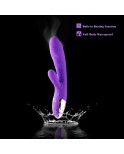 hismith kanin vibrator, g - punkt vagina og klitoris stimulering massage