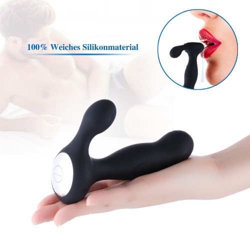 HISMITH Wireless Remote Vibrerende Prostata Massager til Anal Pleasure