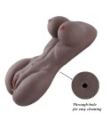 HISMITH Female Body Life-Sized Sex Toy For Men (Black)