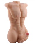 hismith sex elsker dukke torso, voksne sexlegetøj (kød mandlig dukke)