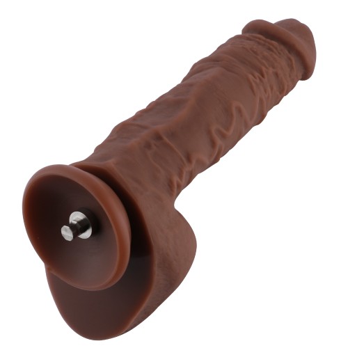 Hismith 22cm kæmpe silikone dildo til Hismith sex maskine med KlicLok system