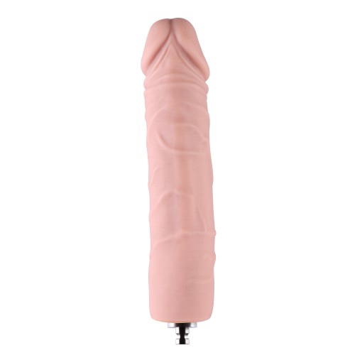 Hismith 17,78cm žíly silikonový anální dildo pro prémiový sexuální stroj Hismith se systémem KlicLok