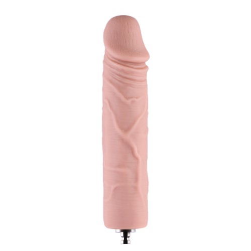 Hismith 17,78cm žíly silikonový anální dildo pro prémiový sexuální stroj Hismith se systémem KlicLok