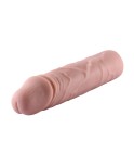 Gode anal en silicone veines Hismith 17,78 cm pour machine sexuelle Hismith Premium avec système KlicLok