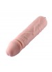 Gode anal en silicone veines Hismith 17,78 cm pour machine sexuelle Hismith Premium avec système KlicLok