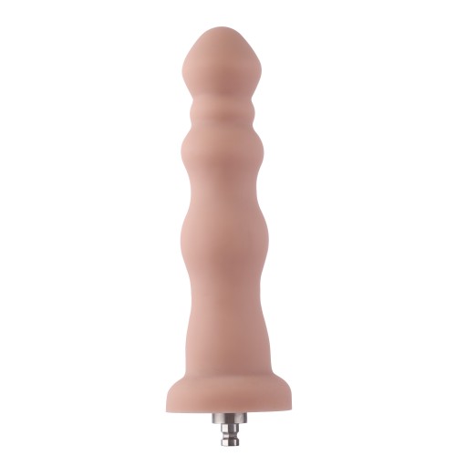 Hismith 18,03 cm pärlstav silikon Anal Dildo för Hismith Premium Sex Machine med KlicLok System