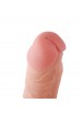 Gode en silicone Hismith 22.60cm avec scrotum complet pour Sex Machine Hismith Premium avec système KlicLok