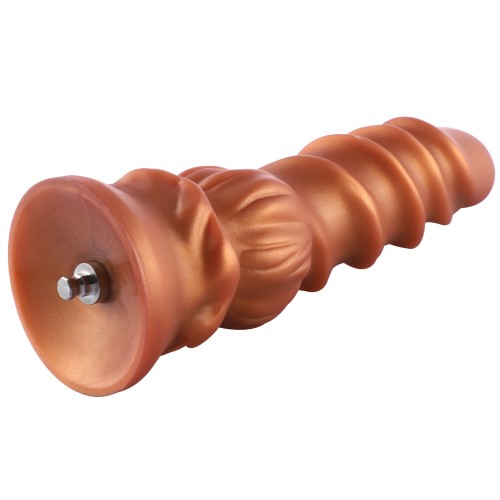 Hismith 8,46 "spirálové zrno silikonové dildo se systémem KlicLok pro Hismith Premium Sex Machine - Monster Series