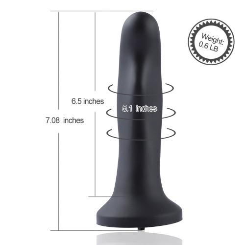 Hismith 7.08 "Plug anale in silicone P-Spot con sistema KlicLok per macchina sessuale Hismith Premium