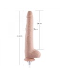 Gode en silicone extra-long Hismith 29,97 cm pour machine sexuelle Hismith avec système KlicLok