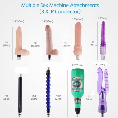 Machine à baiser automatique abordable Hismith pour le sexe anal avec 5 godes 3XLR