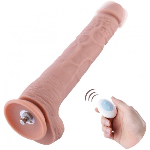 Gode en silicone extra-long Hismith 29,97 cm pour machine sexuelle Hismith avec système KlicLok