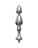 Dildo anale Hismith da 6,15 pollici con perline di metallo con sistema KlicLok per macchina del sesso premium