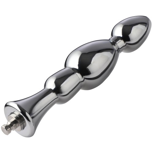 Hismith 6.15” Metal Bead Anal Dildo with KlicLok System for Premium Sex Machine
