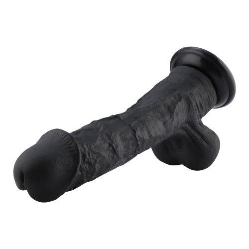 Hismith 12,4 pouces noir super énorme gode en silicone pour Hismith Premium Sex Machine