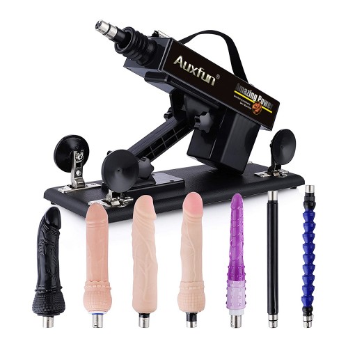 Hismith Basic Automatic Fucking Machine For Couples, With Eight 3XLR System Sex Machine Attachments