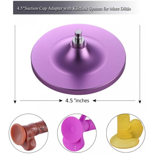 Hismith 4.5" Extra-Large Suction Cup Adapter for Hismith Premium Sex Machine