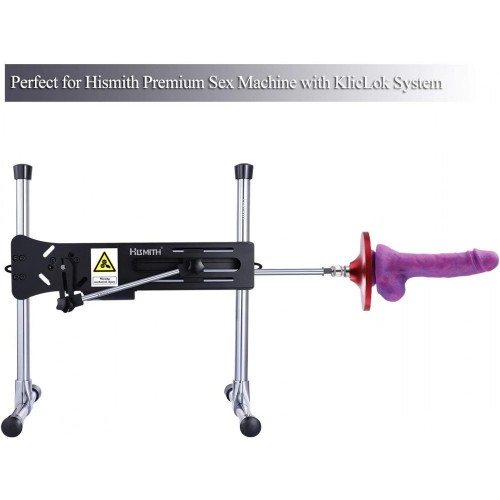 Hismith 4,5" Extra stor sugkoppsadapter för Hismith Premium Sex Machine med KlicLok System