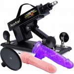 Hismith Basic Automatic Couple Sex Machine with Two 3XLR System Sex Machine Attachments