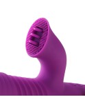 Hismith Conner Vibromasseur Télescopique Vibrant Vagin Clitoris Stimulation Gode Masseur