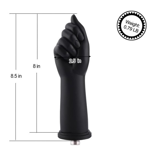 Hismith 21,59 cm Fist Silikon Dildo För Premium Sex Machine Med KlicLok System