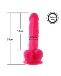 Hismith 22,86cm silikonové dildo pro Hismith Premium Sex Machine se systémem KlicLok