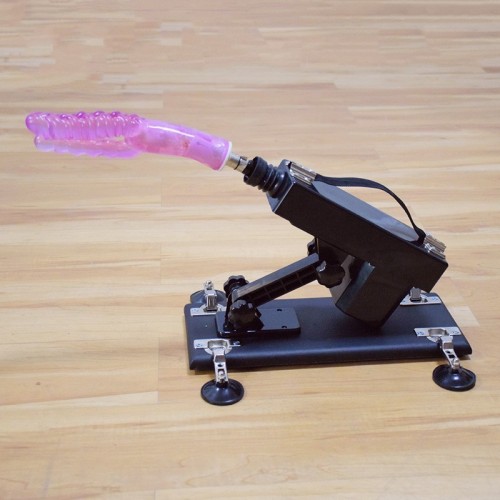 Automatisk indtrækbar sexmaskine med universaladapter