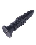 Hismith 11.3” Silicone Anal Dildo , 10.6” Insertable Anal Beads Dildo with KlicLok System