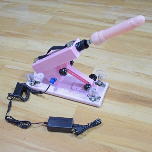 Adjustable Speeds Sex Machine Retractable Gun