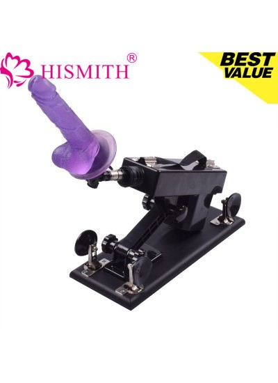 Automatic Sex Machine With Colourful Jelly Realistic Dildo