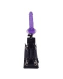 Automatisk Sex Machine Med Färgglada Jelly Realistic Dildo