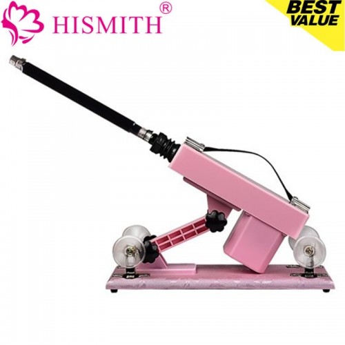 Hismith Justerbar hastighed Automatisk kærlighed Machine-Pink
