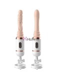 Dispositif multifonctionnel de masturbation de vagin de G-Spot de machine de sexe de Himsith rechargeable
